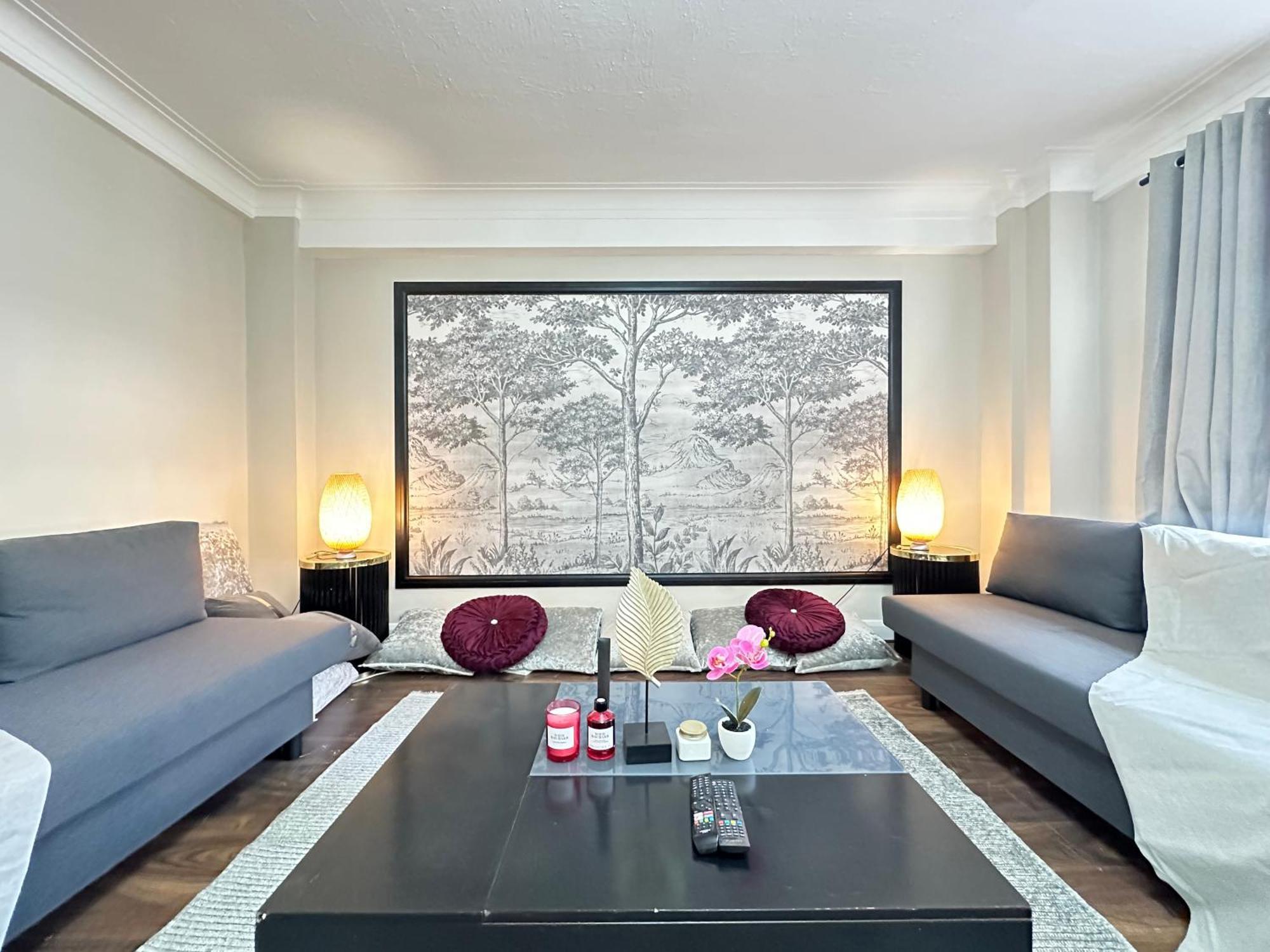 Hyde Park Comfortable Two Bedroom Apartment London Luaran gambar